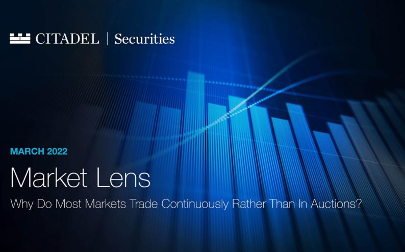 Market Lens: Unlevel Playing Field? What 605s Can Tell Us About Tick Sizes