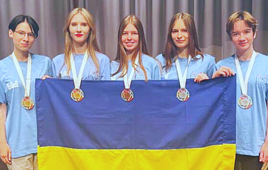 Sponsoring the Ukrainian Olympiad Teams, Supporting the Continued Education of STEM Talent
