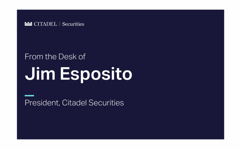 Evolving Our Equities Franchise