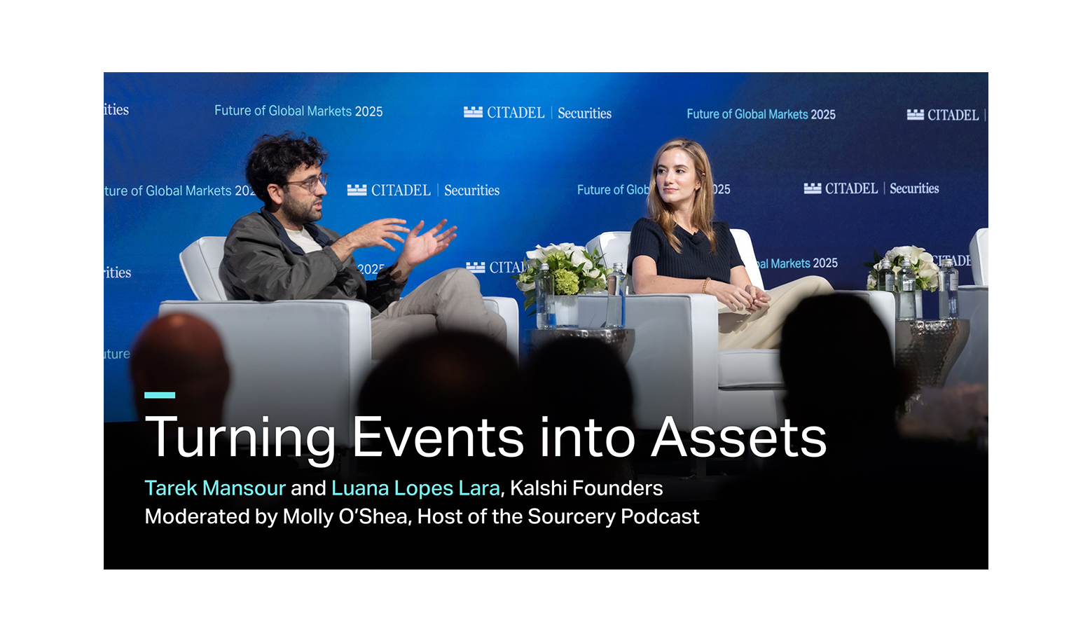 Kalshi Founders Tarek Mansour & Luana Lopes Lara On Turning Events Into Assets