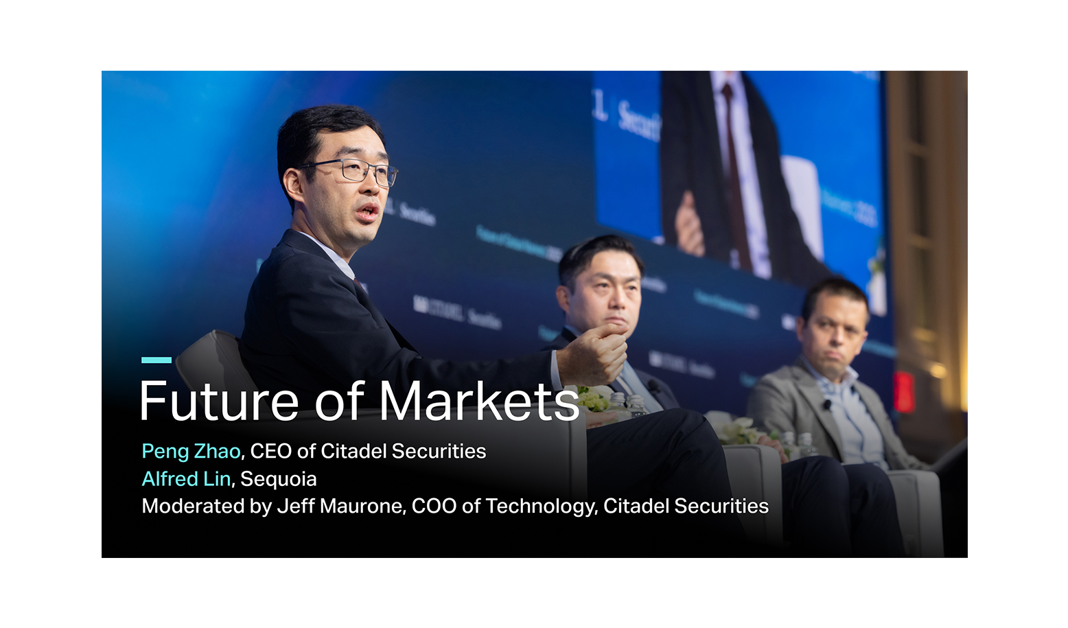 CEO Peng Zhao & Sequoia’s Alfred Lin Discuss the Future of Markets