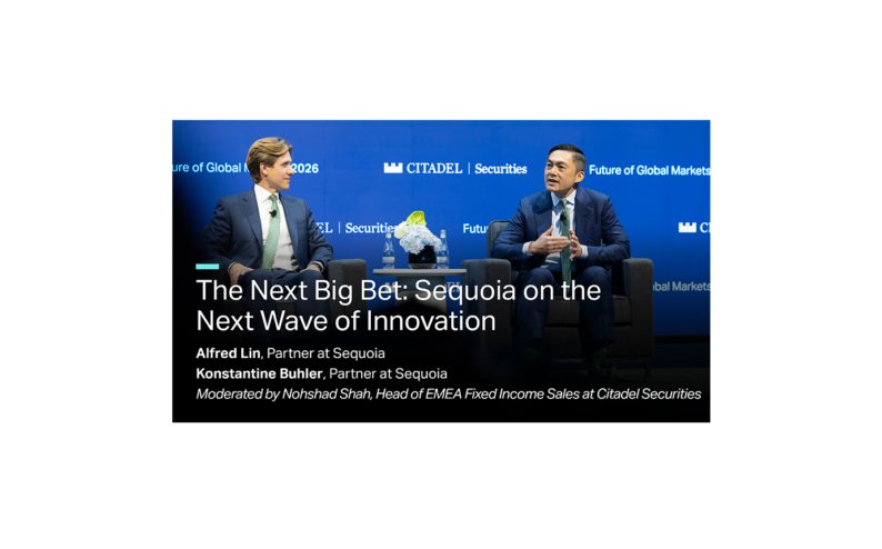 The Next Big Bet: Sequoia on the Next Wave of Innovation
