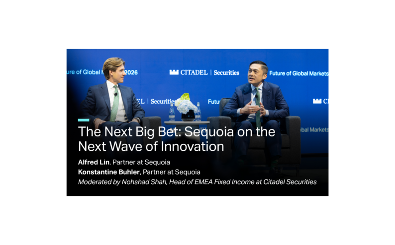The Next Big Bet: Sequoia on the Next Wave of Innovation