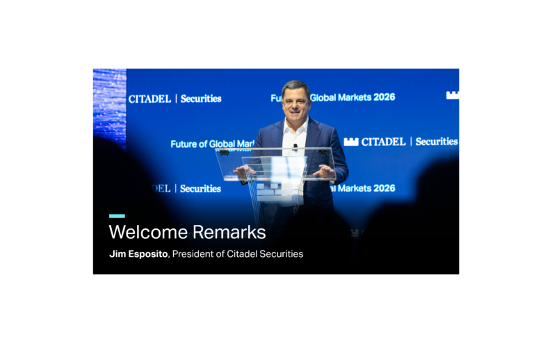 President Jim Esposito Kicks Off Future of Global Markets 2026